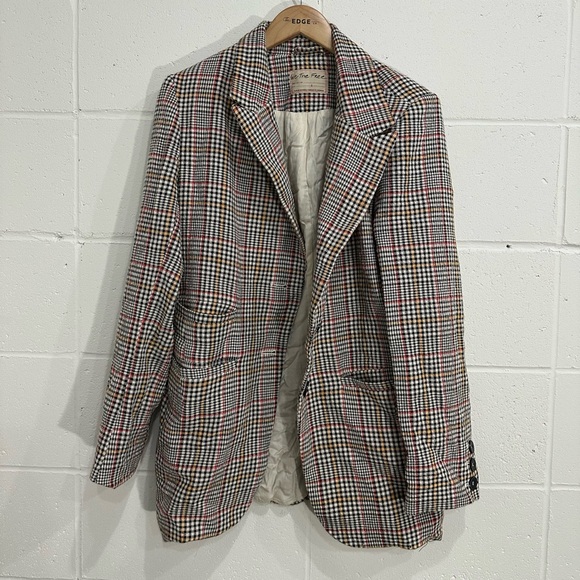 We The Free Jackets & Blazers - We The Free Houndstooth Jacket Blazer | L